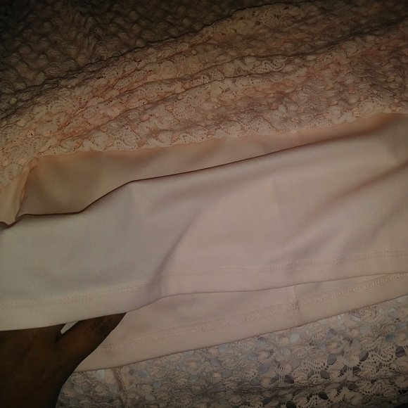 Pink High- Lo Knit Dress - Picture 4 of 7